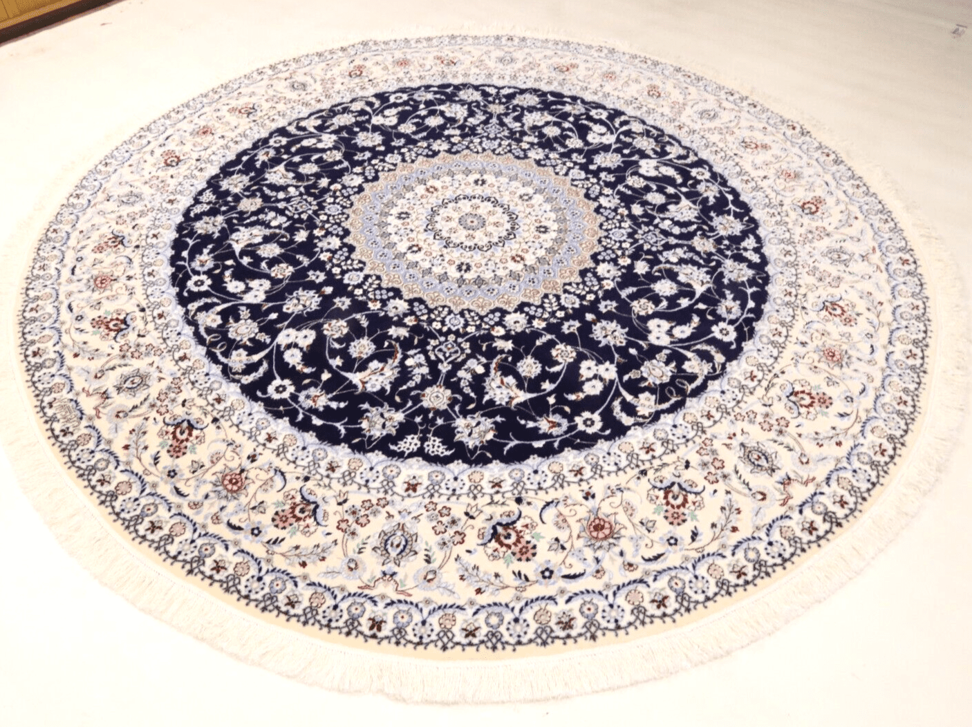 Orientteppich Super Nain 6 La 252 x 251 cm, Handgeknüpft, Persien