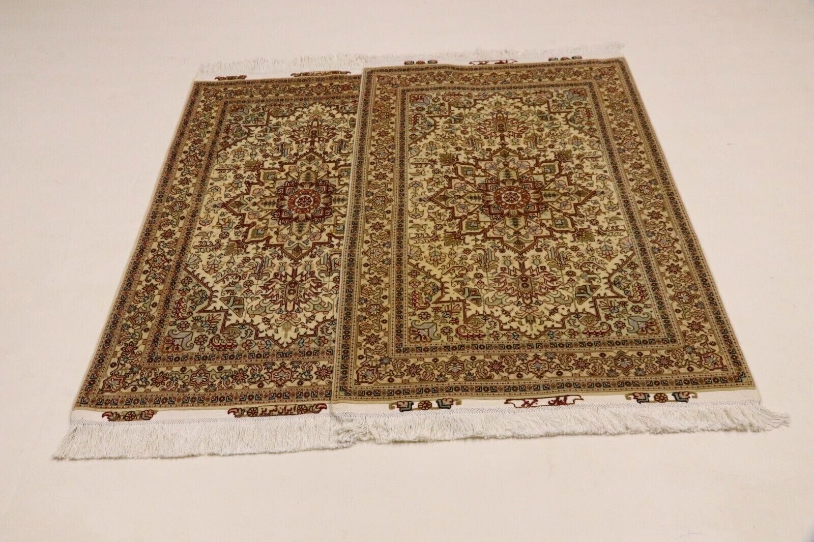 Wunderschöner Orientteppich Täbriz 162 x 101 cm, 500.000 Knoten, handgeknüpft