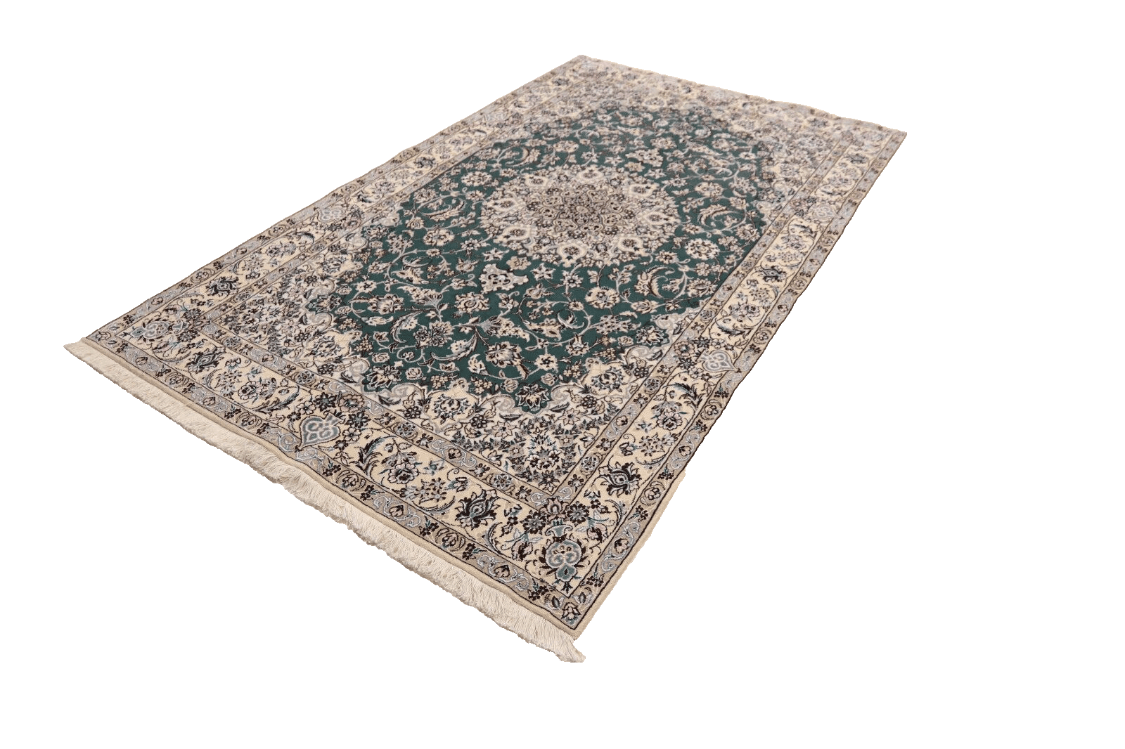 Wunderschöner Super Nain 9 La Perserteppich 261 x 157 cm, 500.000 Knoten, handgeknüpft