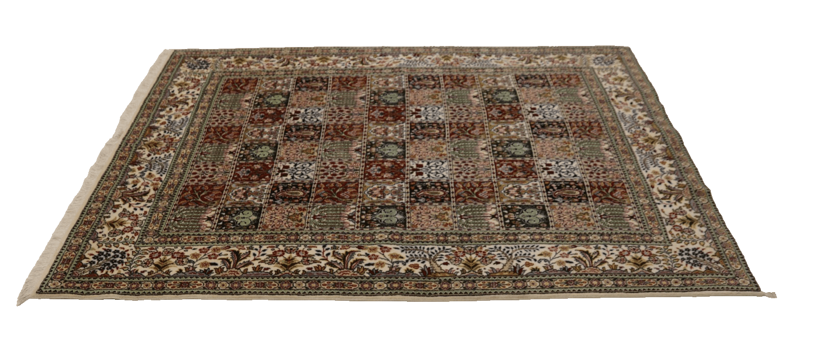 Perserteppich Super Moud 234 x 161 cm, 400000 Knoten, handgeknüpft