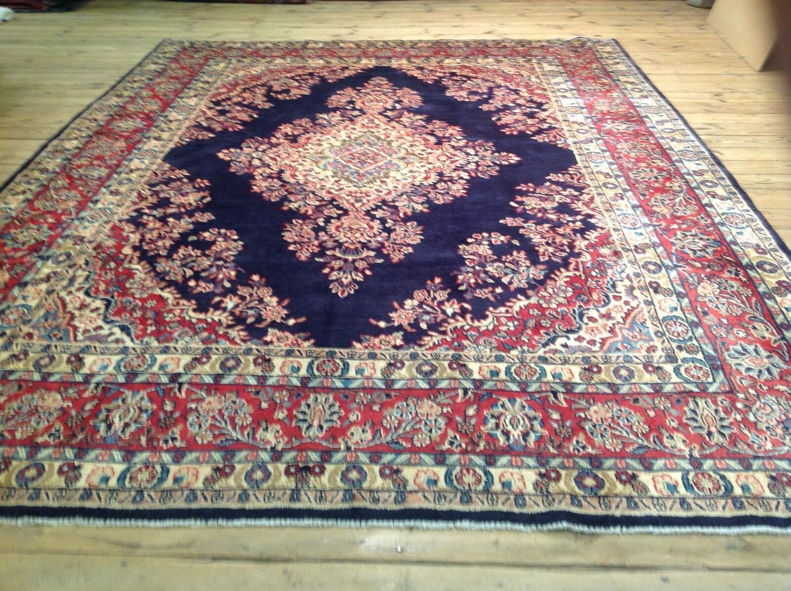 Orientteppich Perserteppich 357 x 271 cm, 200.000 Knoten, handgeknüpft