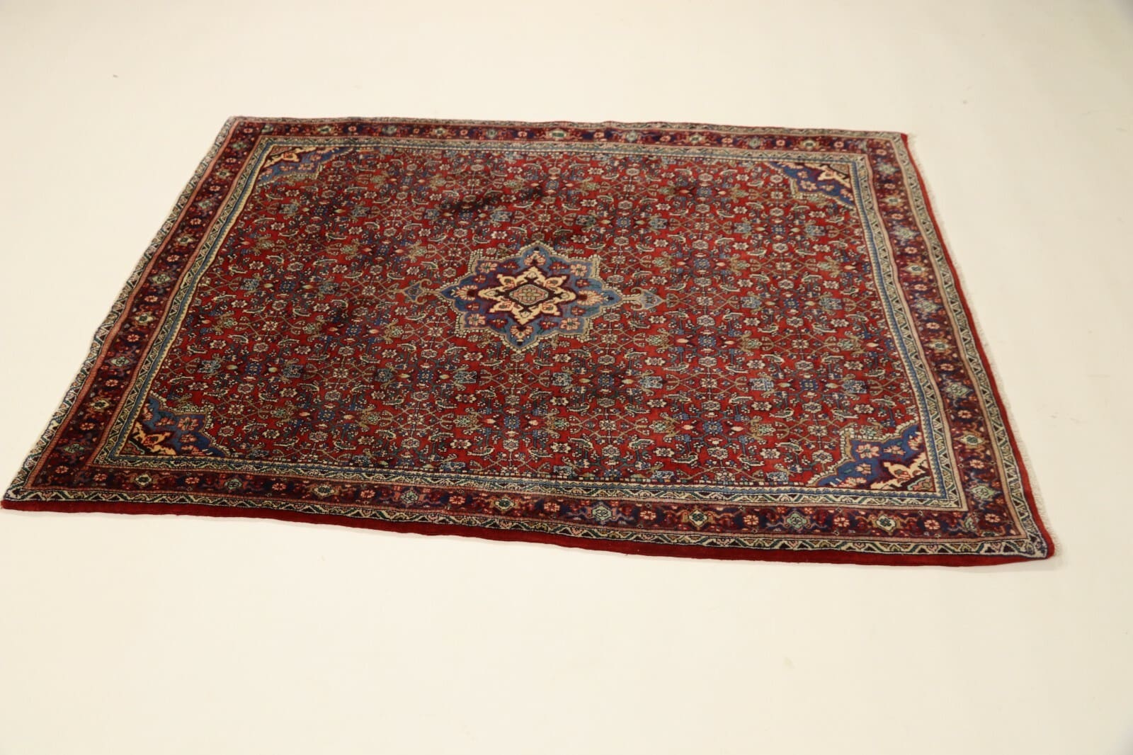 Wunderschöner Orientteppich Grusse Bidjar 222 x 136 cm, 300.000 Knoten, handgeknüpft