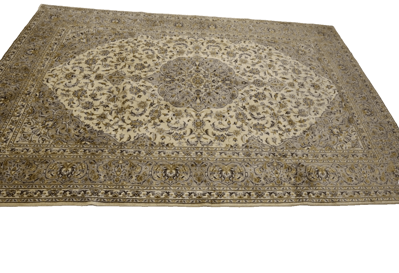 Orientteppich Kashan 352 x 246 cm, 250.000-300.000 Knoten, handgeknüpft