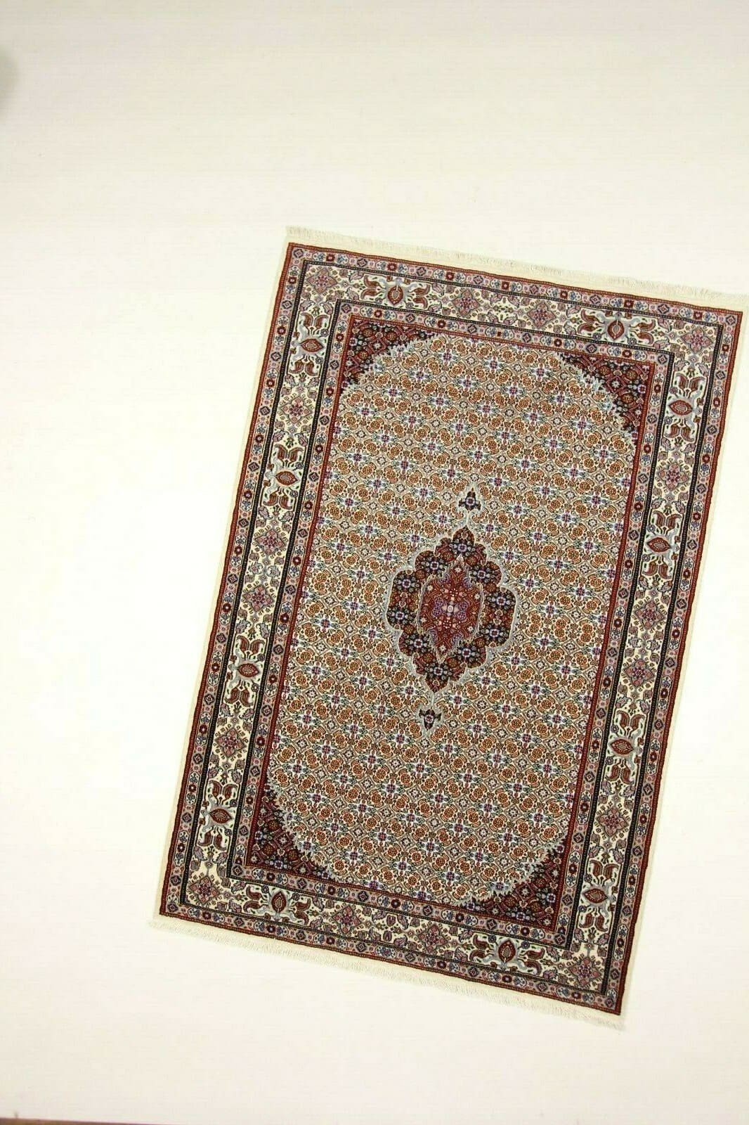 Orientteppich Super Moud 242x163cm, 400.000 Knoten, handgeknüpft