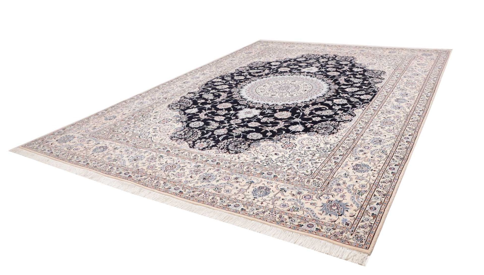 Eleganter Nain Teppich 303 x 405 cm – Handgeknüpft, Perserteppich H1