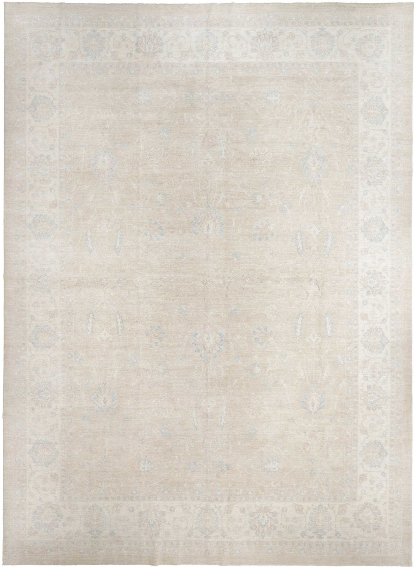 Ziegler Teppich 399 x 536cm, Schurwolle, handgeknüpft, Orientteppich
