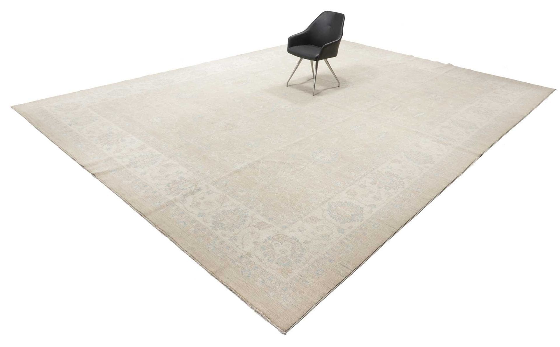 Ziegler Teppich 399 x 536cm, Schurwolle, handgeknüpft, Orientteppich