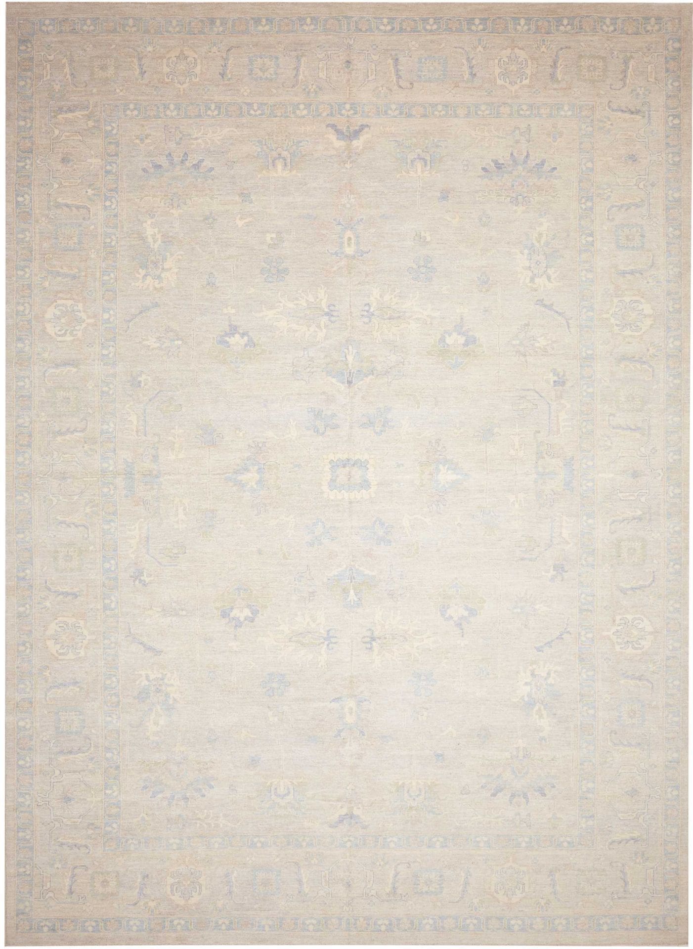 Ziegler Teppich 311 x 410cm, Schurwolle, handgeknüpft, Orientteppich