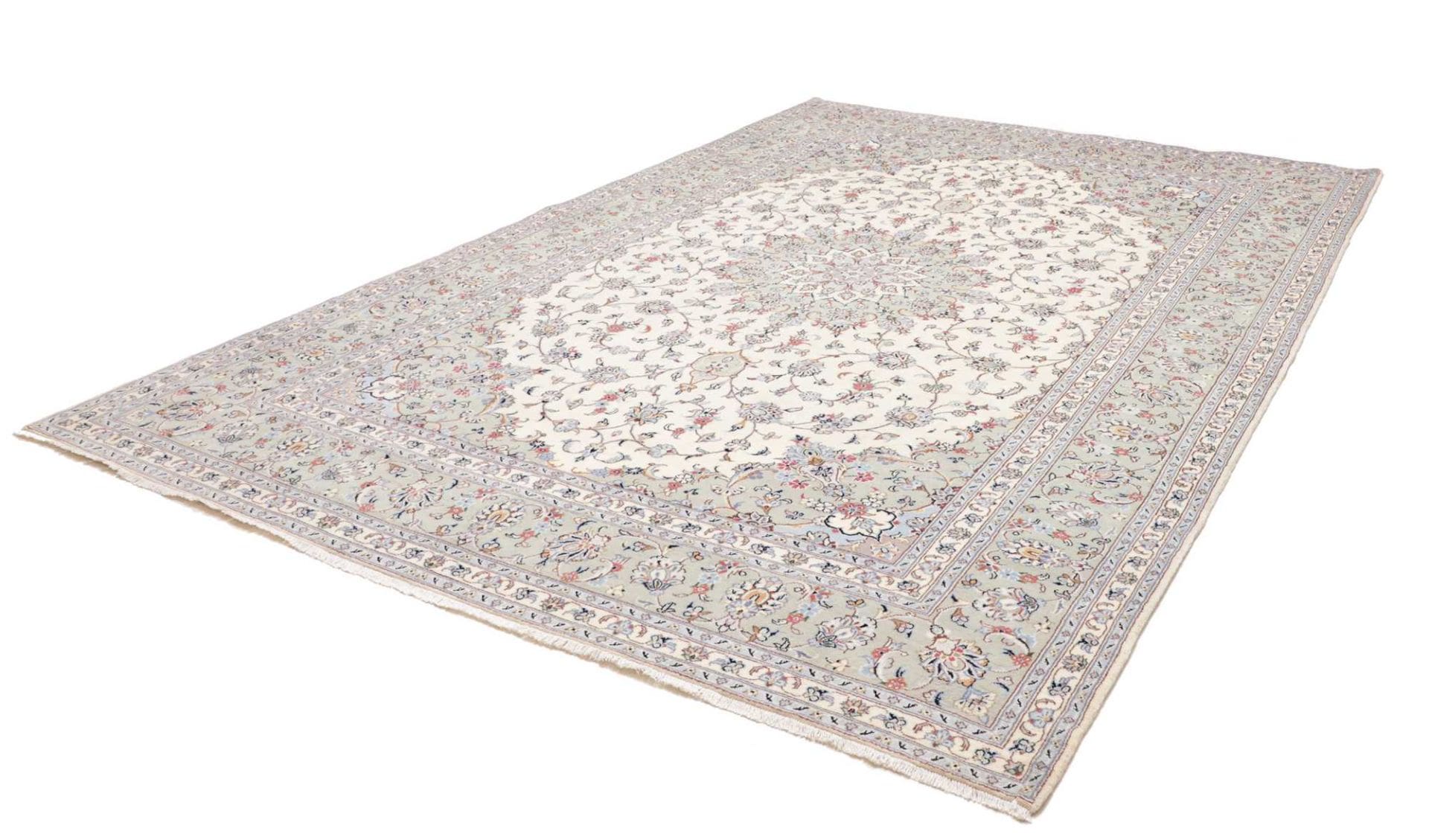 Kashan Teppich 248 x 355cm – Handgeknüpft, Perserteppich, Wolle