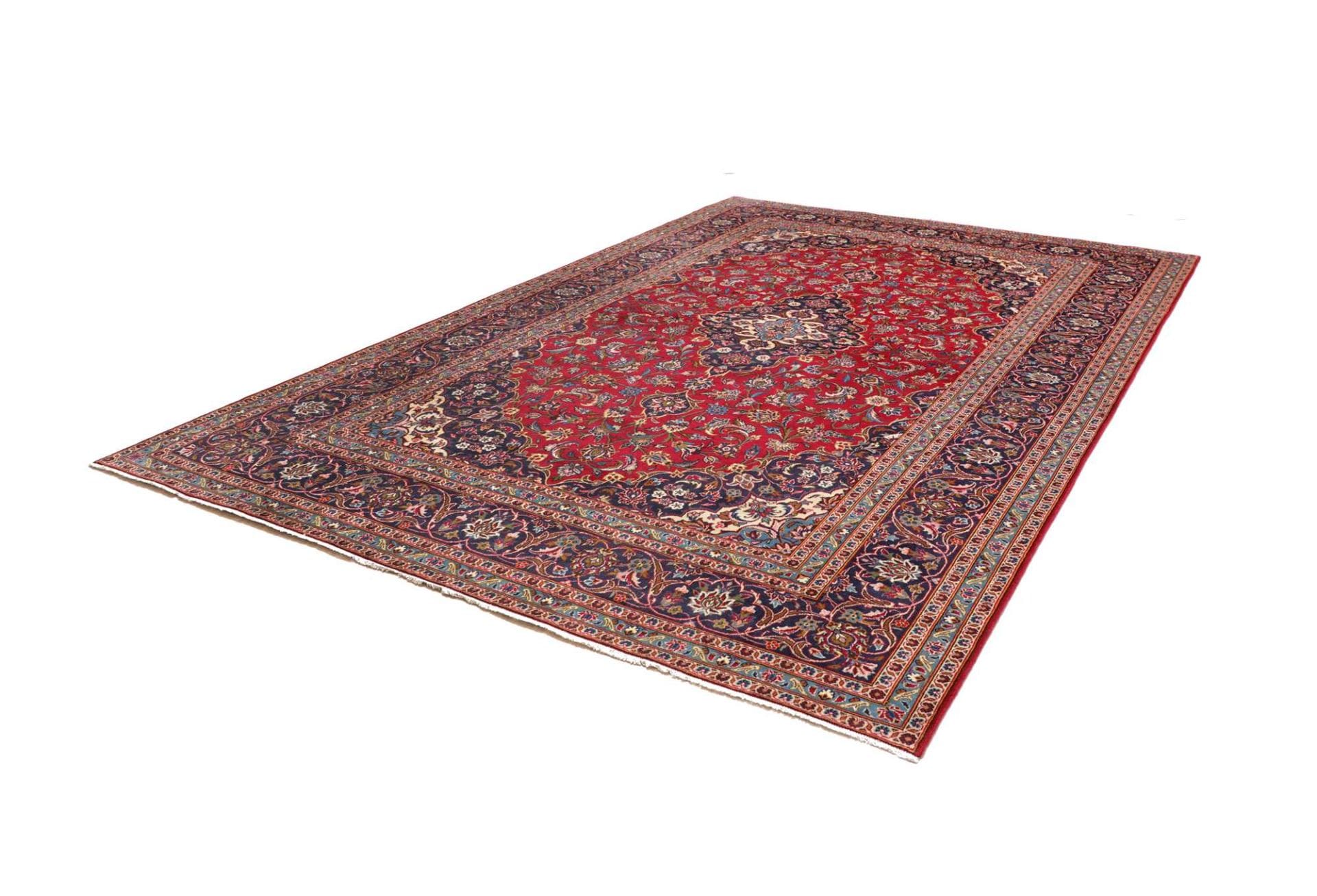 Kashan Teppich 253 x 360 cm - Perserteppich, Handgeknüpft, Wolle