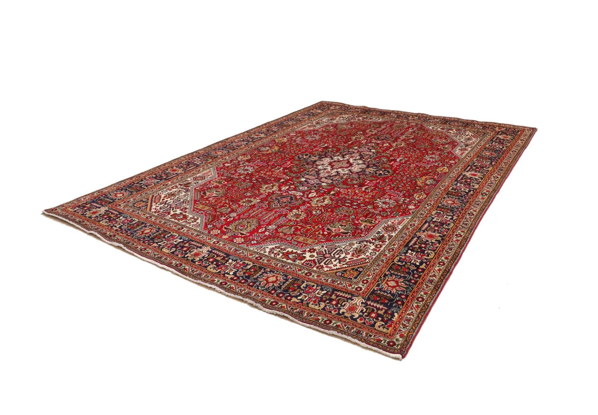 Hochwertiger Täbriz Teppich 258 x 345 cm | Handgeknüpft, Perserteppich