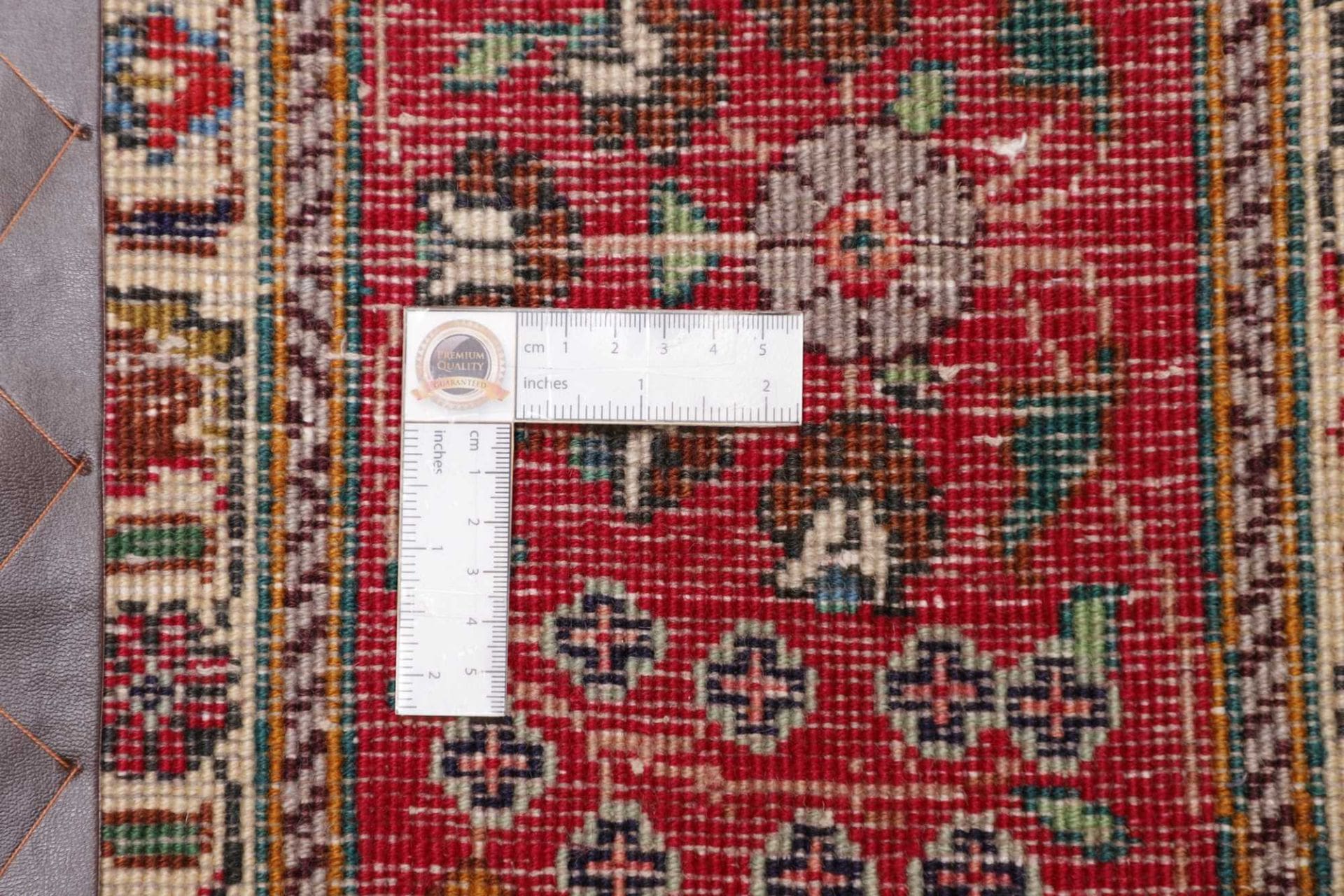 Täbriz Teppich 211 x 308 cm, Schurwolle, handgeknüpft, Perserteppich H1