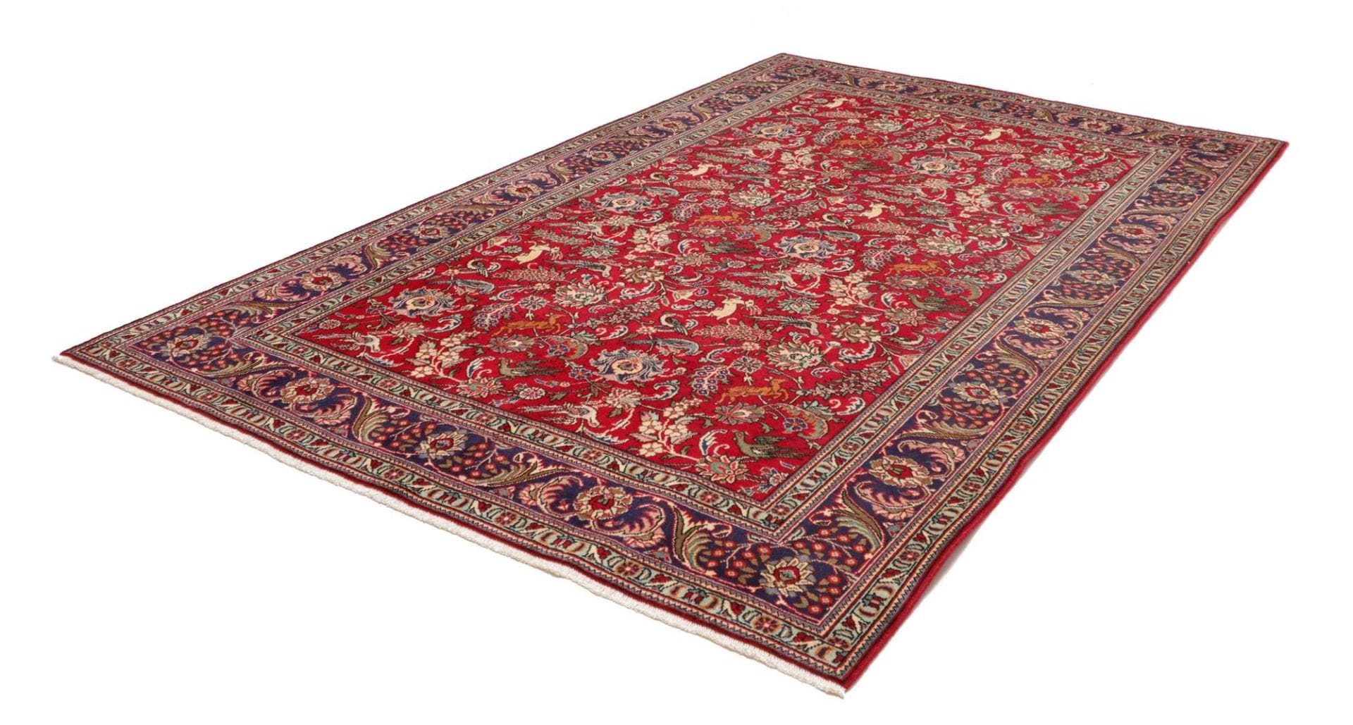 Täbriz Teppich 203 x 300 cm, handgeknüpft, Schurwolle, Perserteppich