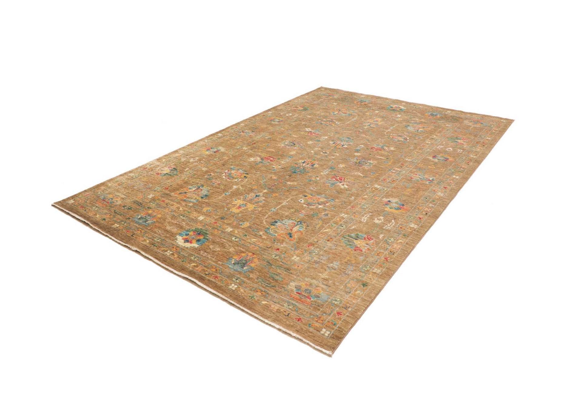 Ziegler Teppich 203 x 295cm aus Schurwolle – handgeknüpft Orientteppich
