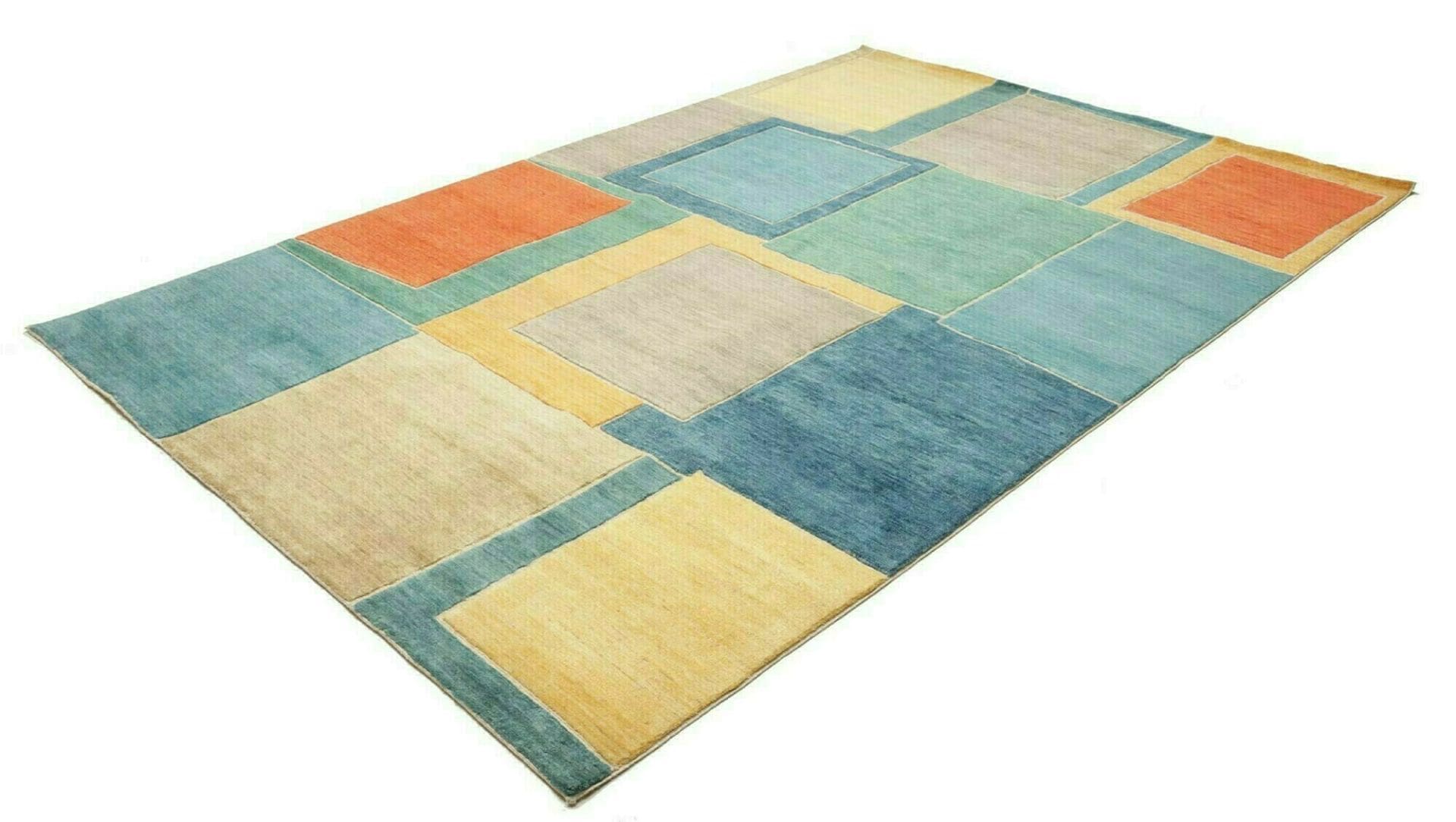 Ziegler Orientteppich 206 x 286cm, handgeknüpft, Schurwolle