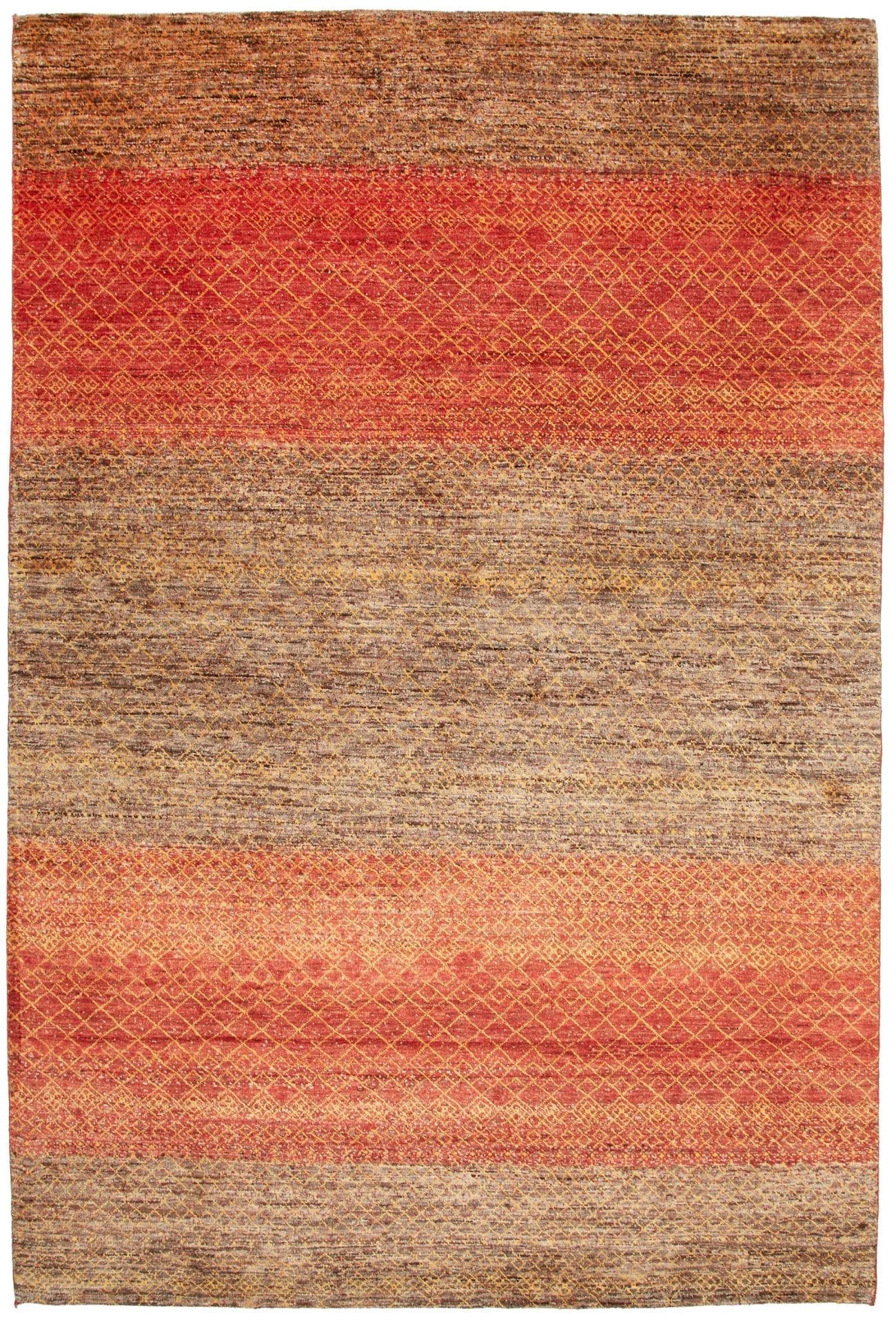 Orientteppich Loribaft 200 x 295 cm aus Schurwolle, handgeknüpft