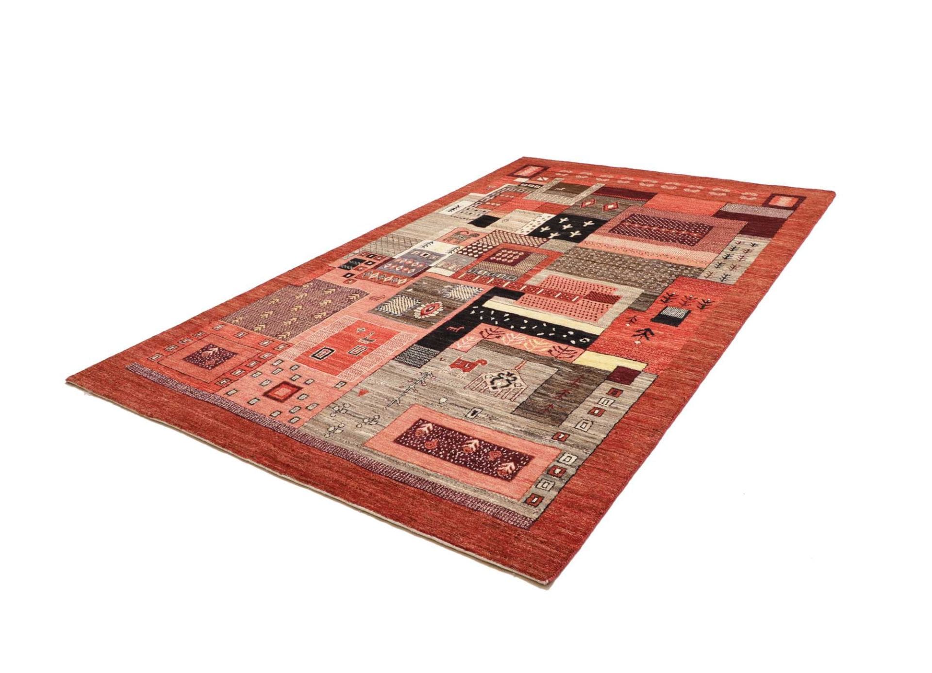 Orientteppich Loribaft 201 x 311 cm aus Schurwolle, handgeknüpft