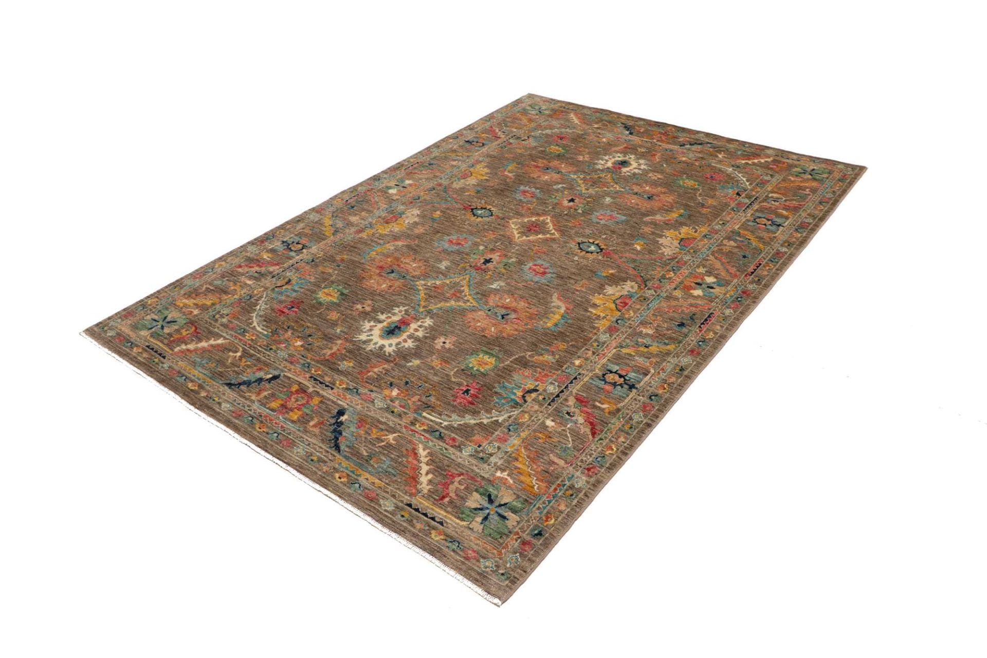 Ziegler Orientteppich 174 x 244cm, Schurwolle, handgeknüpft