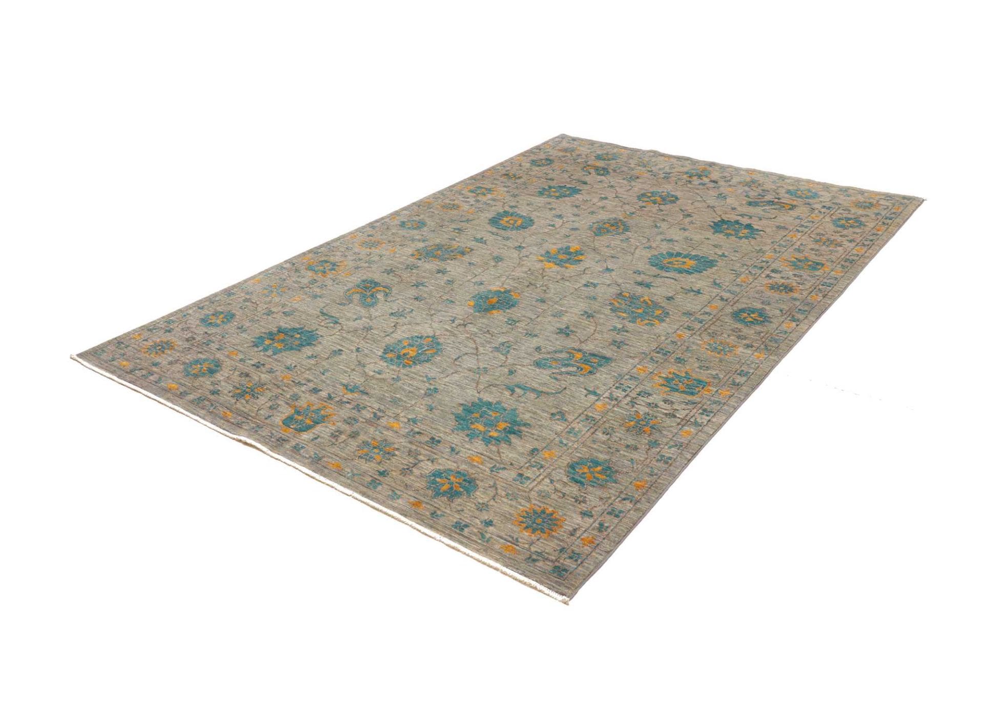 Ziegler Orientteppich 172 x 247cm aus Schurwolle, handgeknüpft