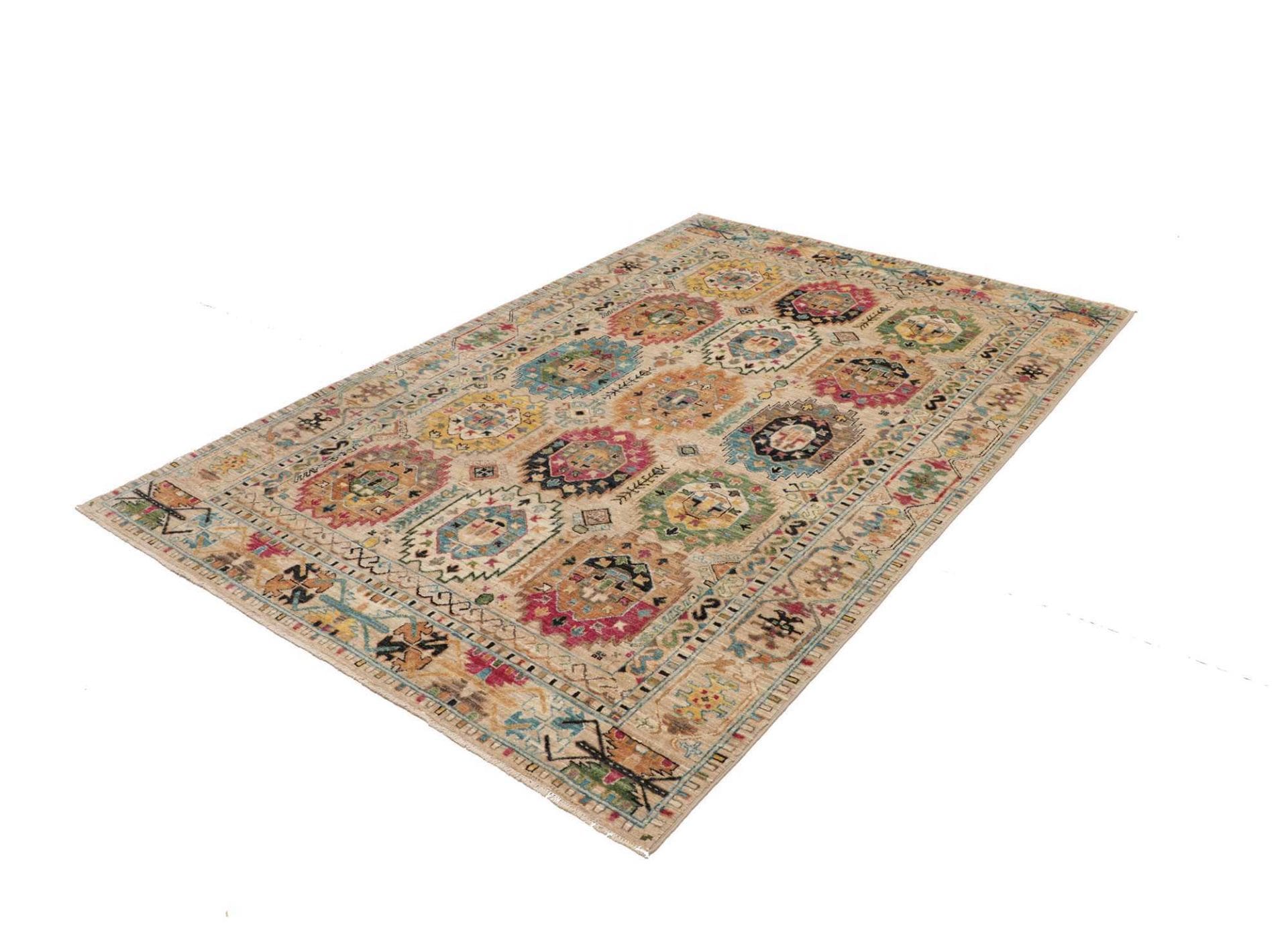 Samarkand Tribal Orientteppich 149 x 213cm, handgeknüpft