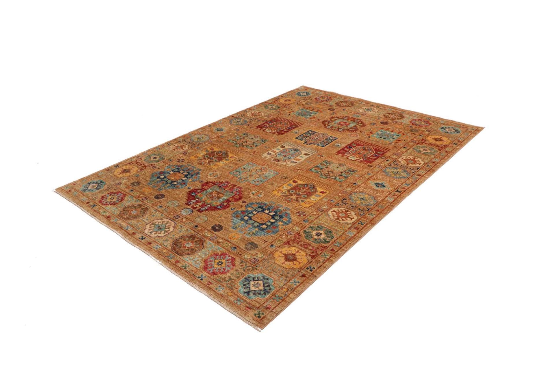 Samarkand Orientteppich 171 x 233 cm, handgeknüpft, Wolle