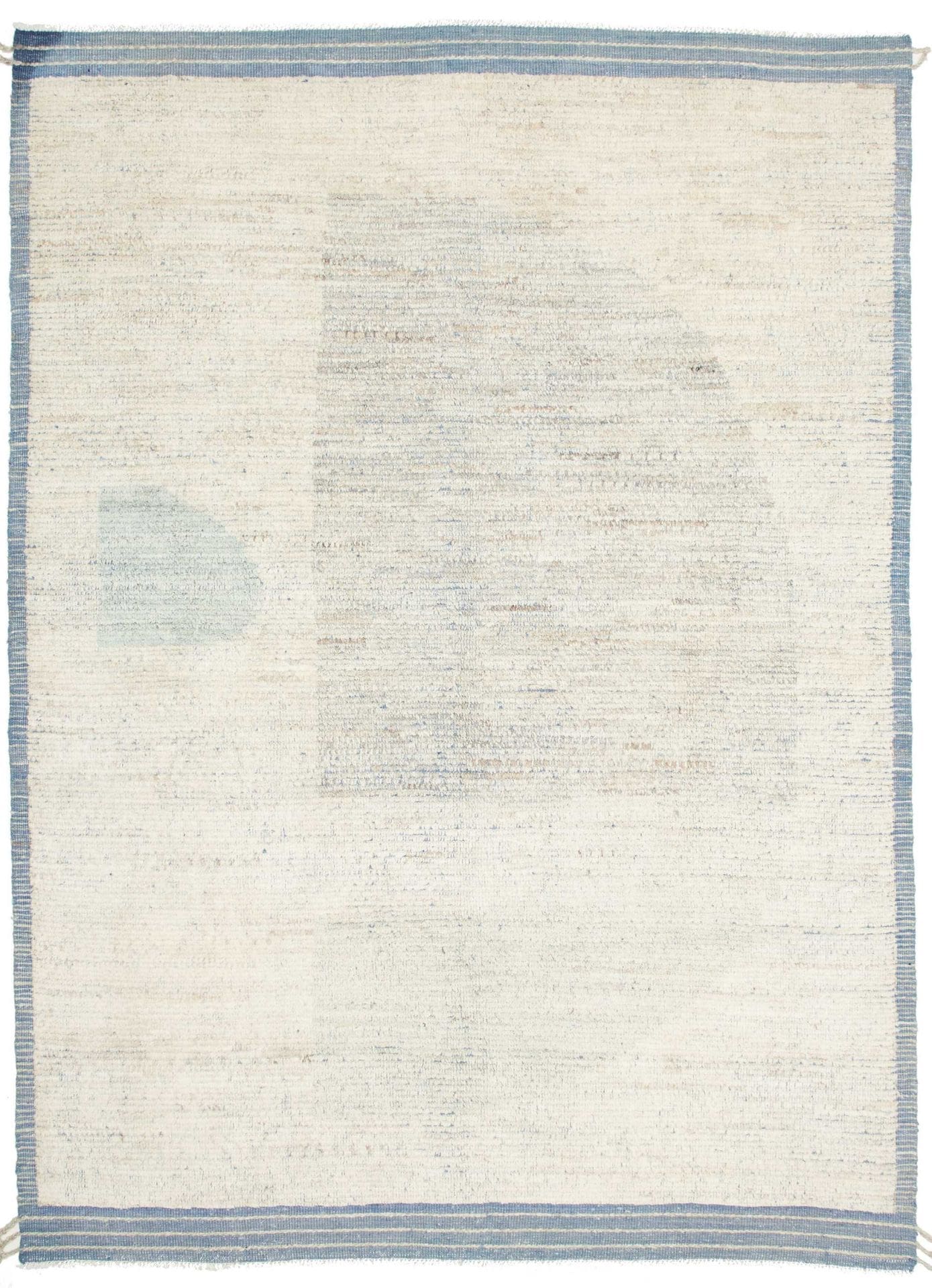 Berber Teppich 178 x 242 cm aus Schurwolle, handgeknüpft