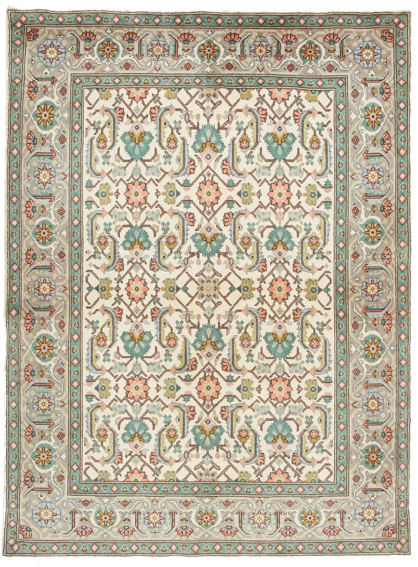 Ardebil Orientteppich 150 x 198 cm, handgeknüpft, Wolle & Seide