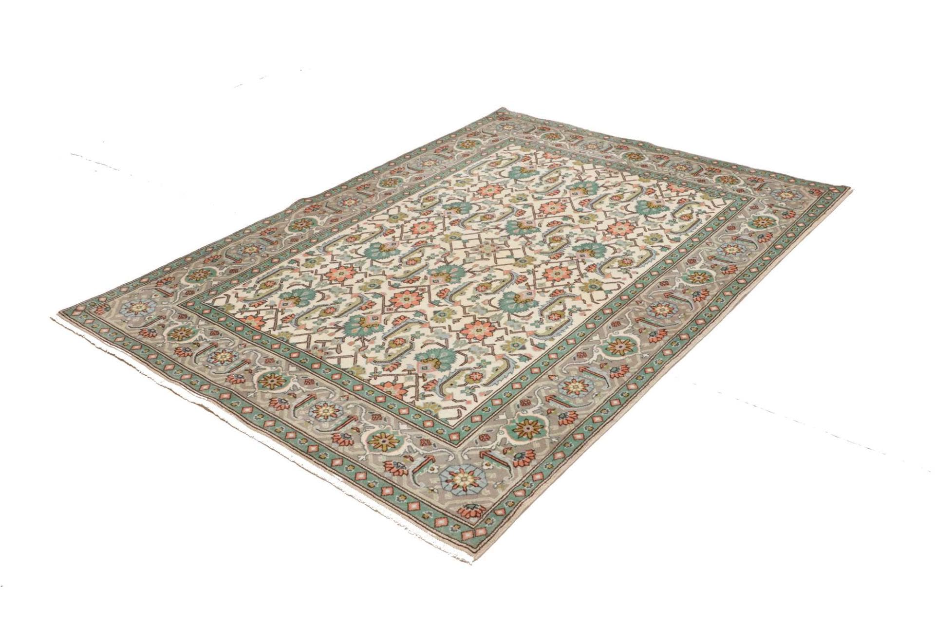 Ardebil Orientteppich 150 x 198 cm, handgeknüpft, Wolle & Seide
