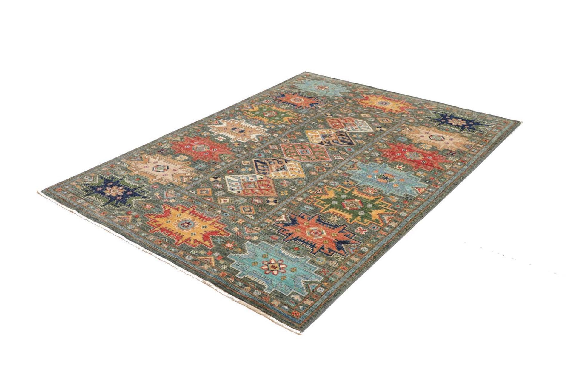 Orientteppich Samarkand 151 x 197cm - Handgeknüpft, Schurwolle