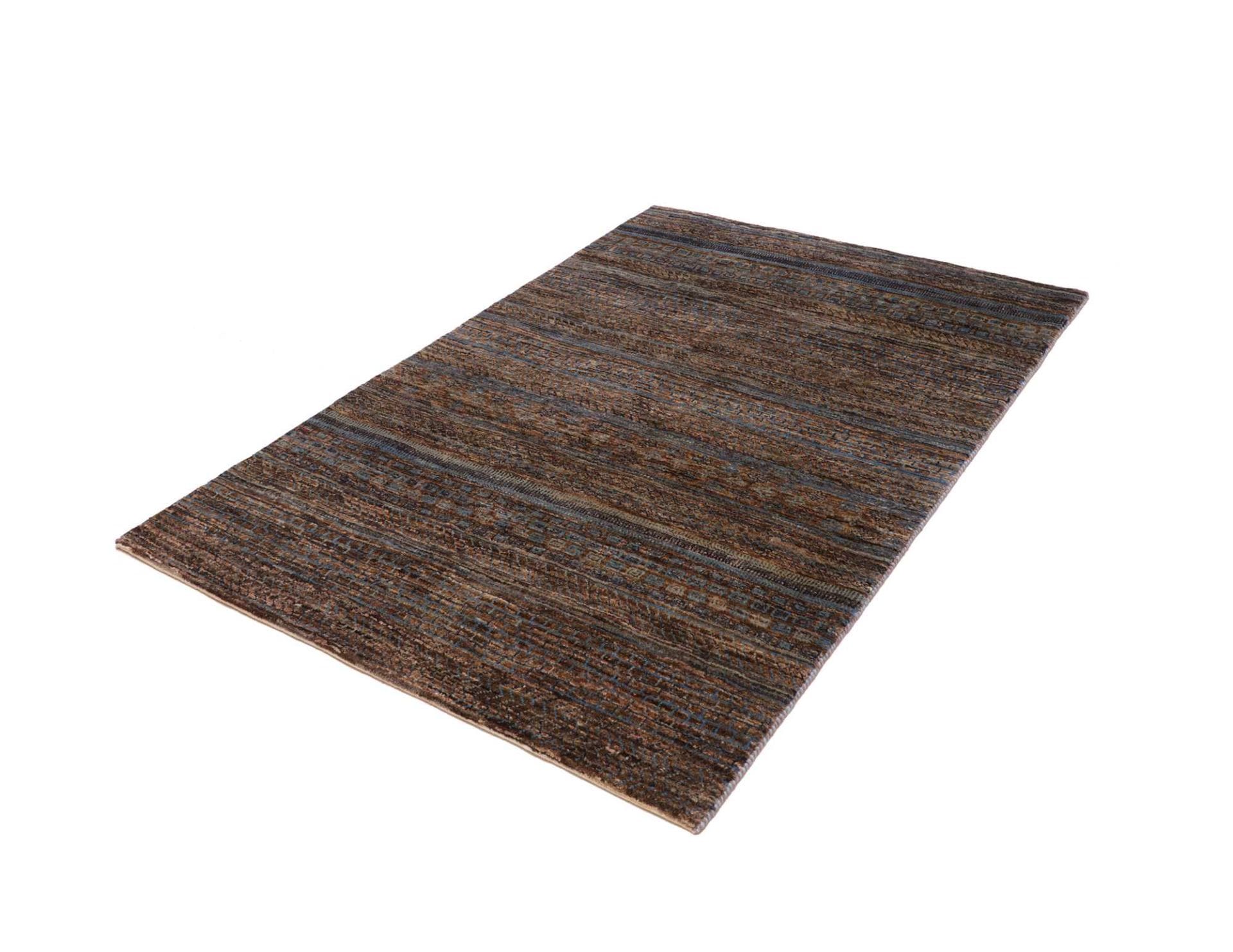 Loribaft Orientteppich 125 x 181 cm aus Schurwolle, handgeknüpft
