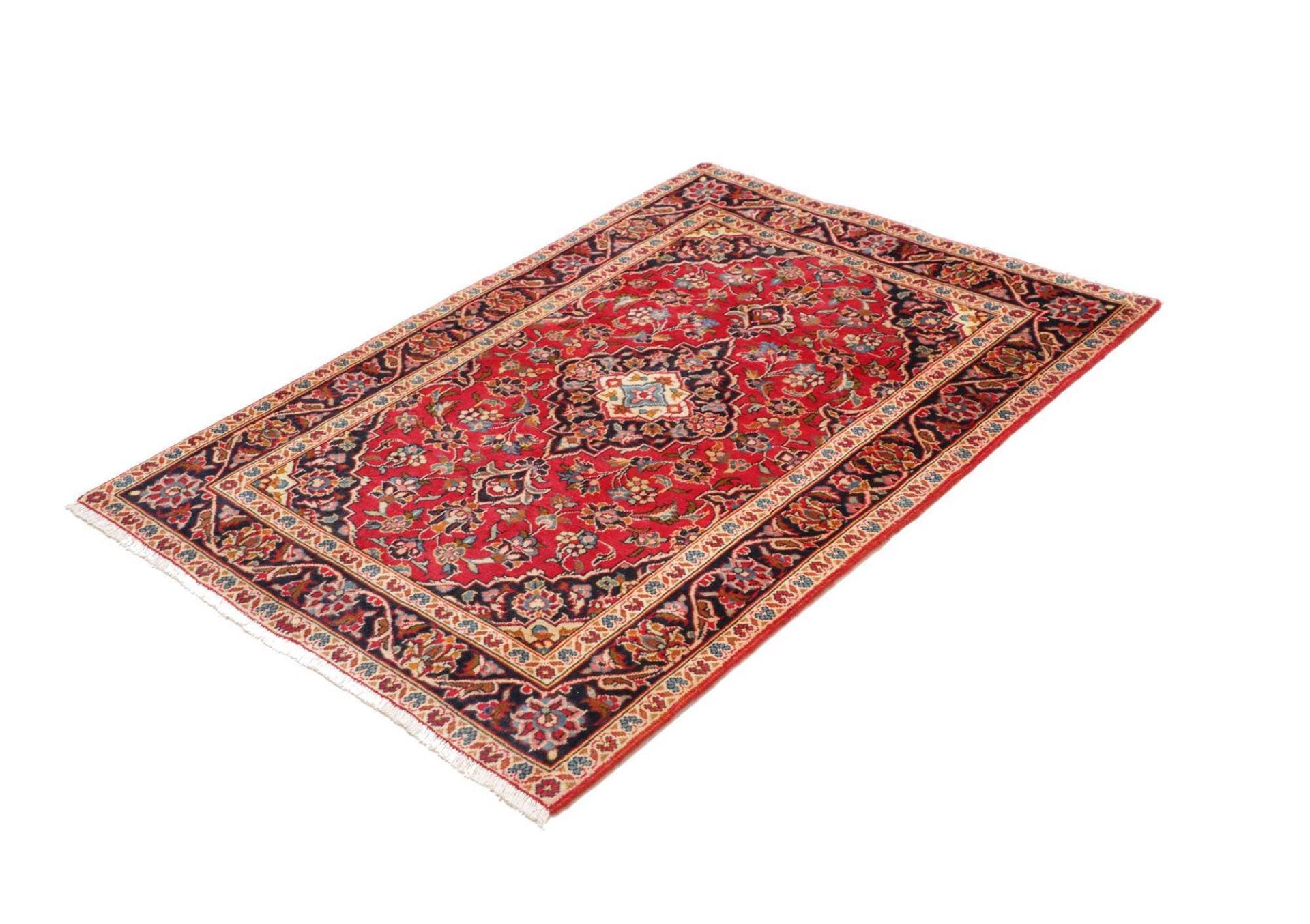Kashan Teppich 100 x 140 cm – Handgeknüpft – Perserteppich