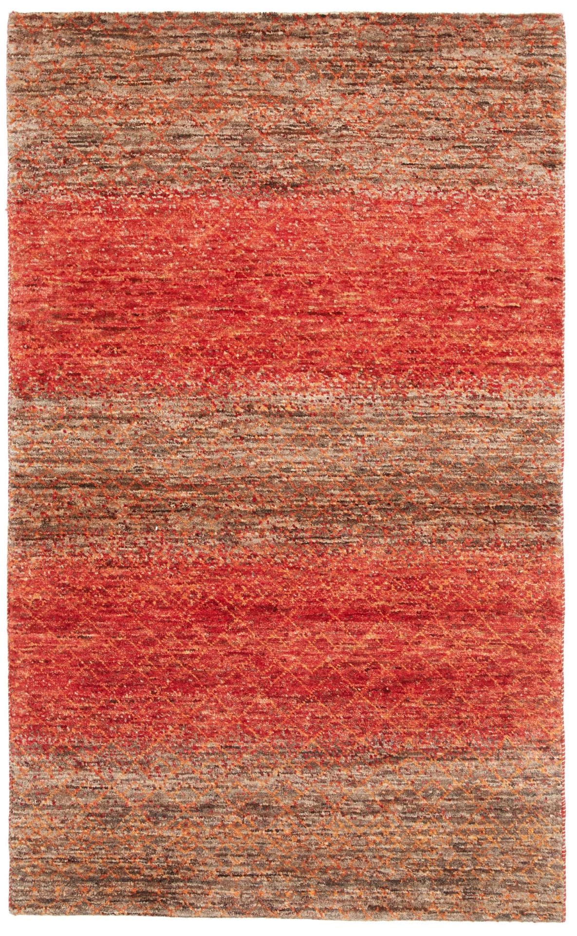 Loribaft Teppich 98 x 155 cm aus Schurwolle, handgeknüpft, Orientteppich