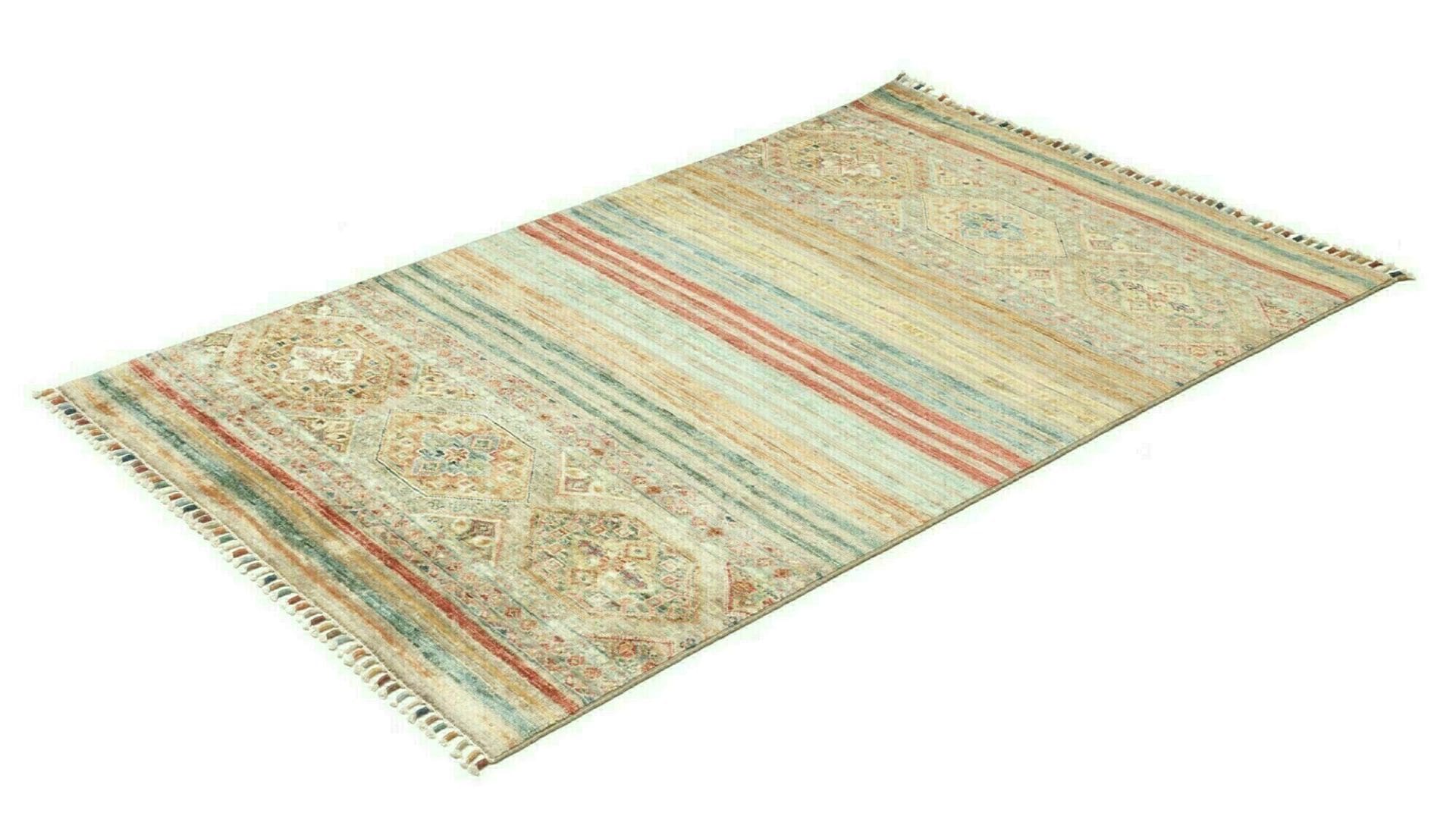 Samarkand Orientteppich 102 x 154 cm – Handgeknüpft, Wolle