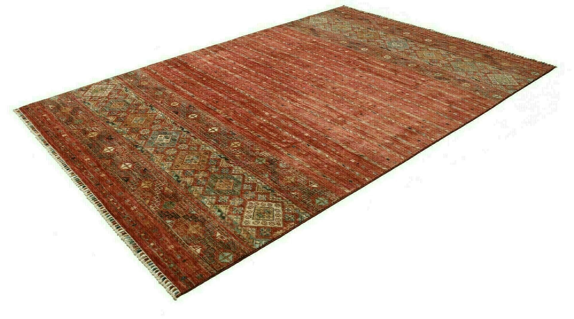 Orientteppich Samarkand 208 x 291cm, handgeknüpft, Schurwolle