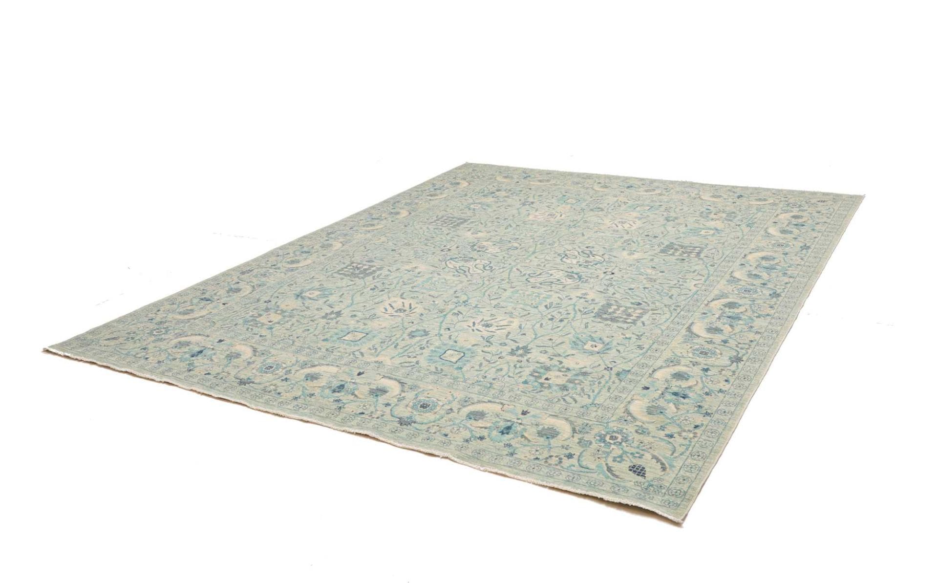 Orientteppich Samarkand 250 x 293 cm, handgeknüpft, Schurwolle
