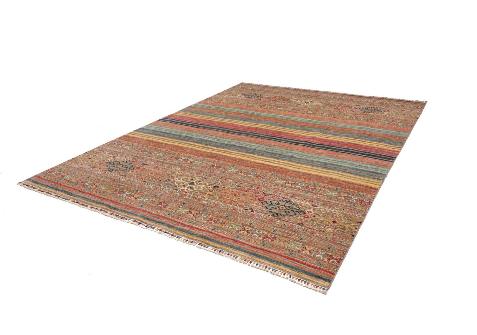 Orientteppich Samarkand 249 x 308cm, Schurwolle, handgeknüpft