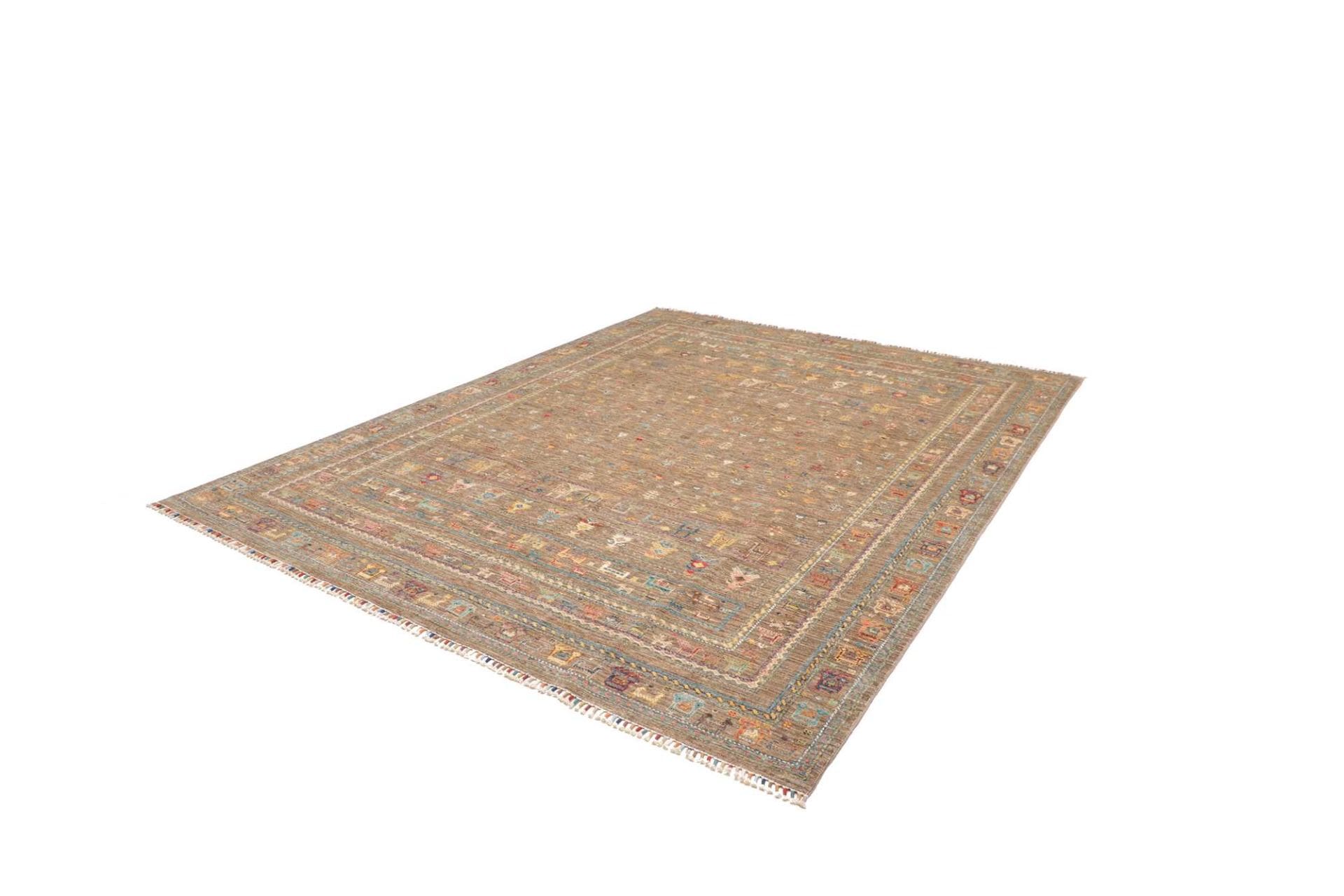 Samarkand Orientteppich 245 x 300cm, handgeknüpft, Wolle