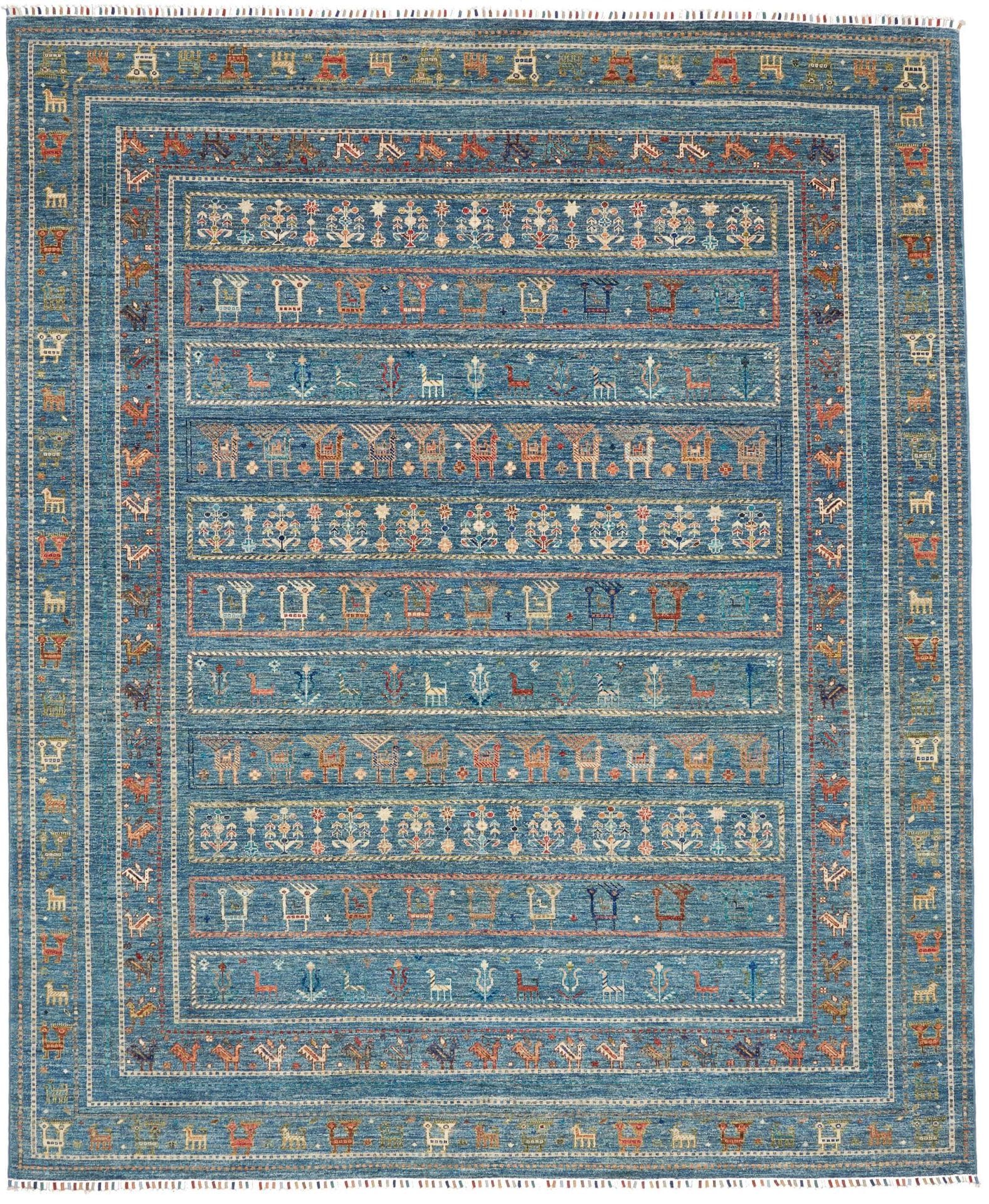 Orientteppich Samarkand 248 x 295 cm | Schurwolle | handgeknüpft