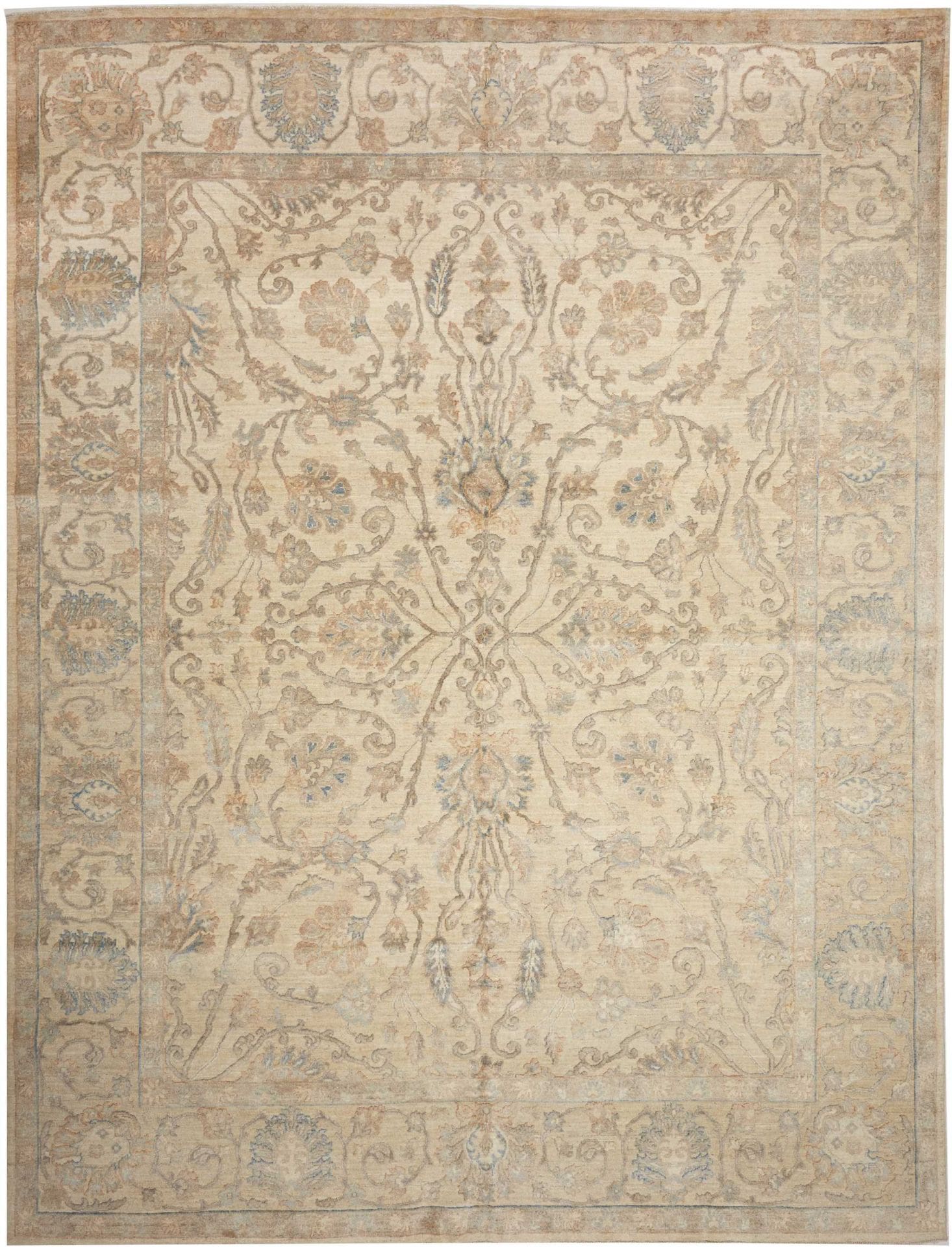 Ziegler Orientteppich 279 x 358 cm, Schurwolle, handgeknüpft
