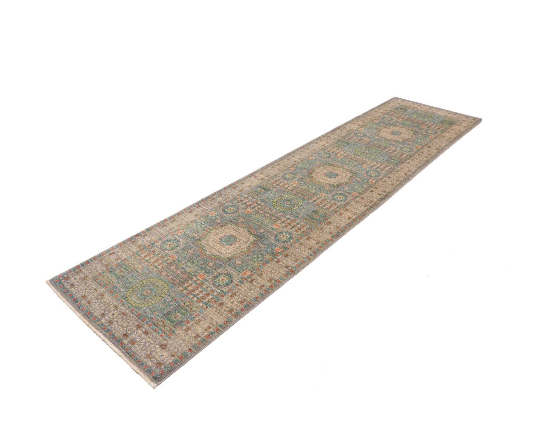 Mamluk Orientteppich 82 x 299 cm – handgeknüpft, Seide, hochwertig