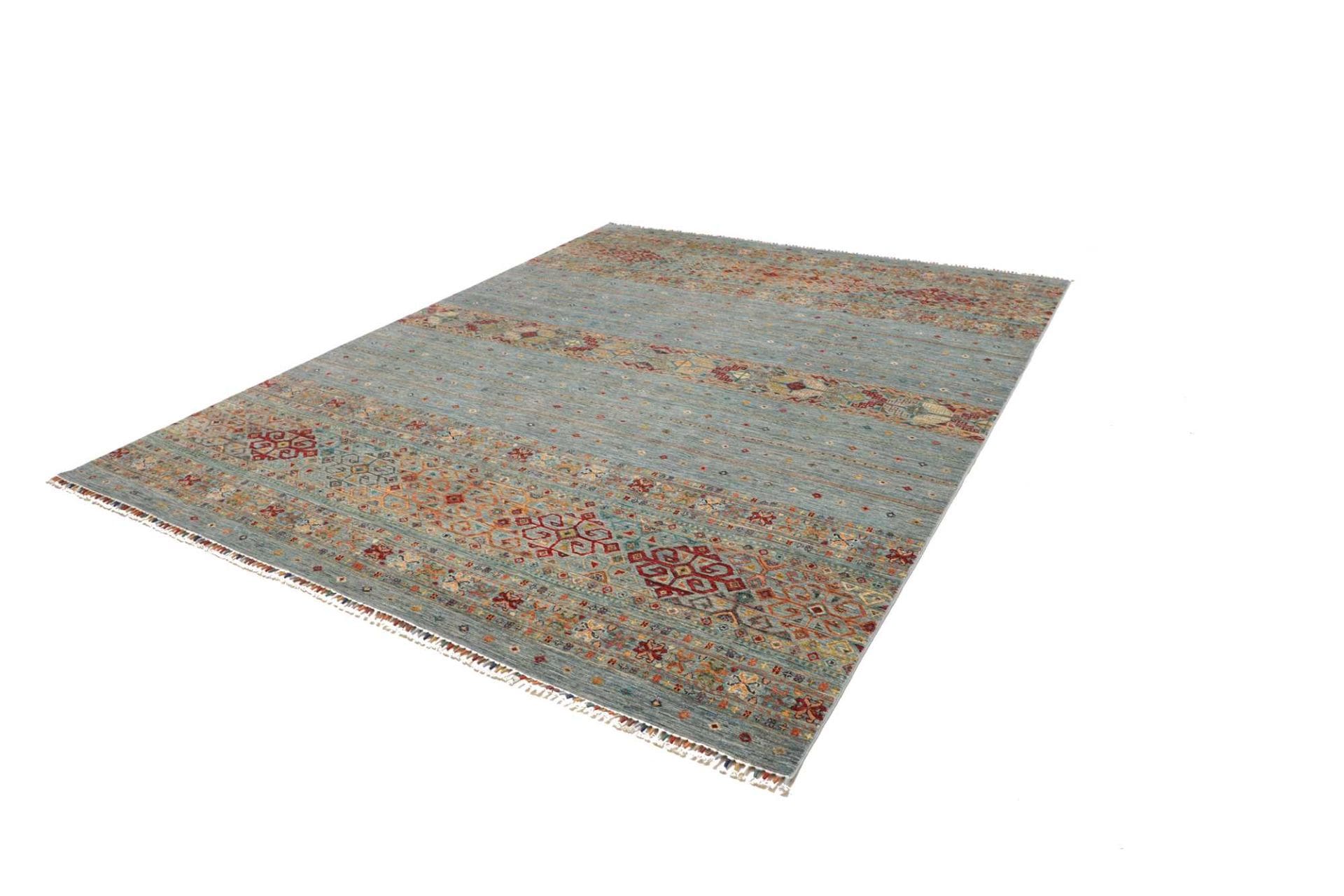 Orientteppich Samarkand 251 x 310cm - Handgeknüpft, Wolle, bunt