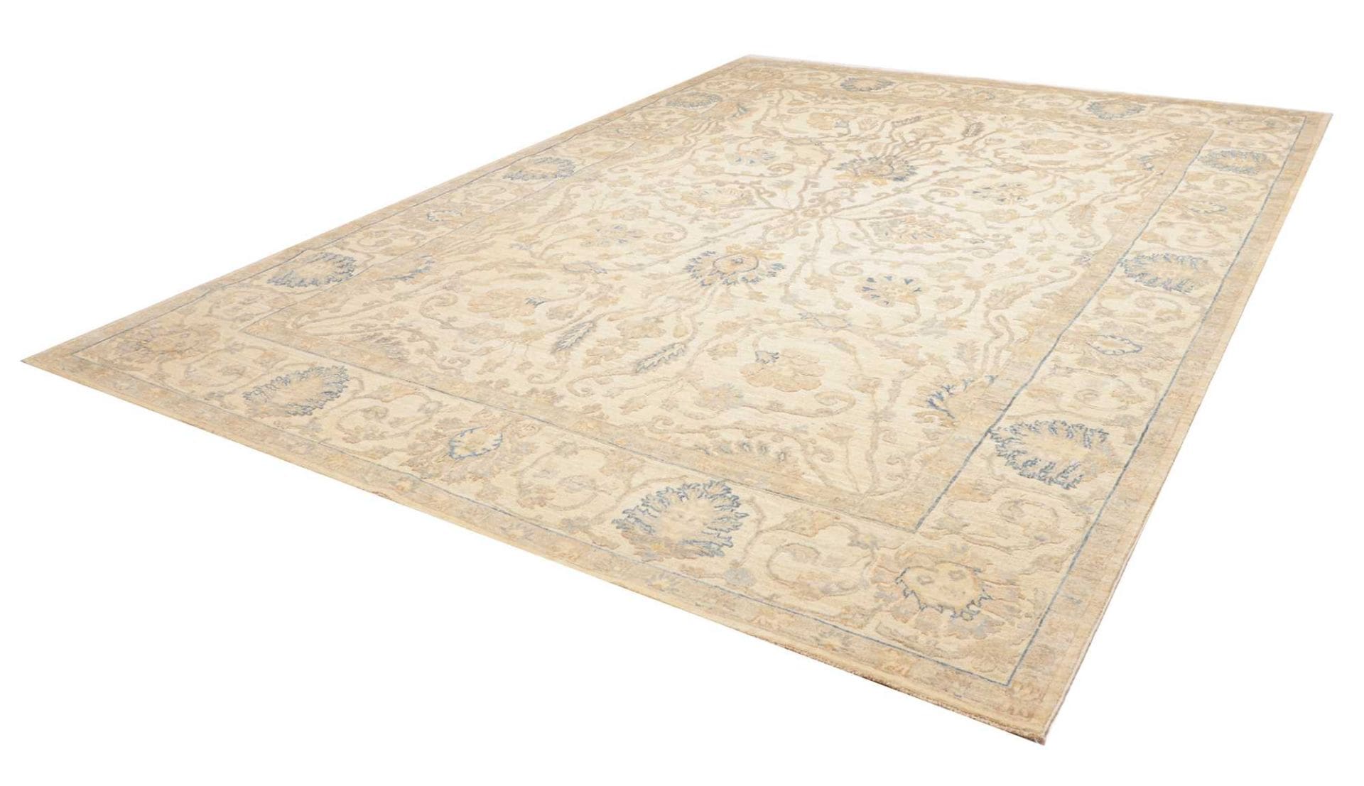 Ziegler Teppich 279 x 358cm aus Schurwolle, handgeknüpft, Orientteppich