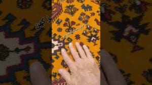 Exquisite und feine Buchtuch-Teppich 1,5 Zoll #teppich #iranischer_teppich #teppich