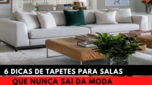 6 TIPPS, WIE MAN EINEN TEPPICH FÜR DAS WOHNZIMMER WÄHLT - NIEMALS AUS DER MODE