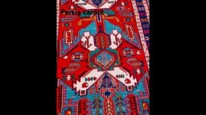 Schöner iranischer Teppich in der Stadt Tabriz mit attraktiven Designs und Farben. #tabriz#persischerTeppich