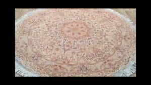 7 x 7 Wolle & Seide Tabriz Authentischer Perserteppich
