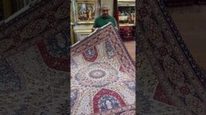Teppich aus Tabriz mit 50 Knoten aus Chille-Nah