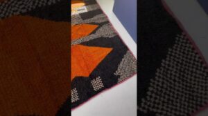 Handgeknüpfter, wollele Teppich Lawa vom Typ Boujaad der Marke Berbere