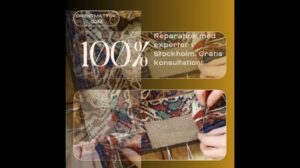 Reparatur von orientalischen Teppichen in Stockholm!!