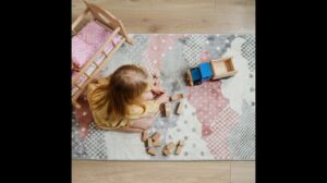 Kinderteppich Bambi 820 pink